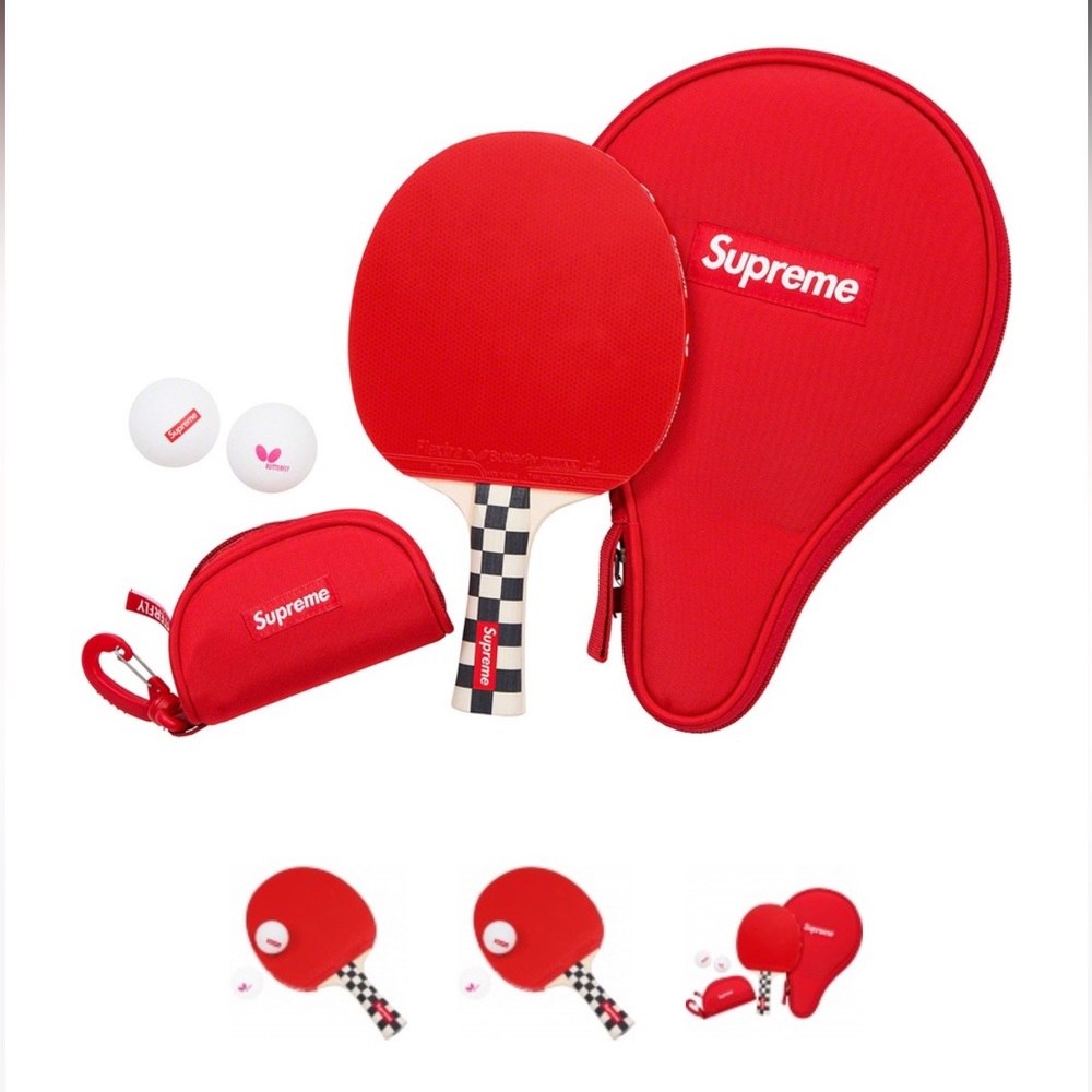 Supreme x Butterfly Table Tennis Set